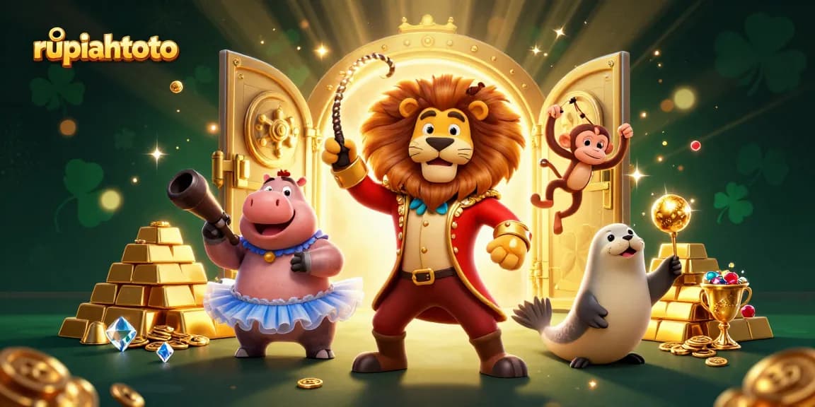 Raih kemenangan besar dengan rupiahtoto dalam permainan slot yang seru bersama karakter lucu.