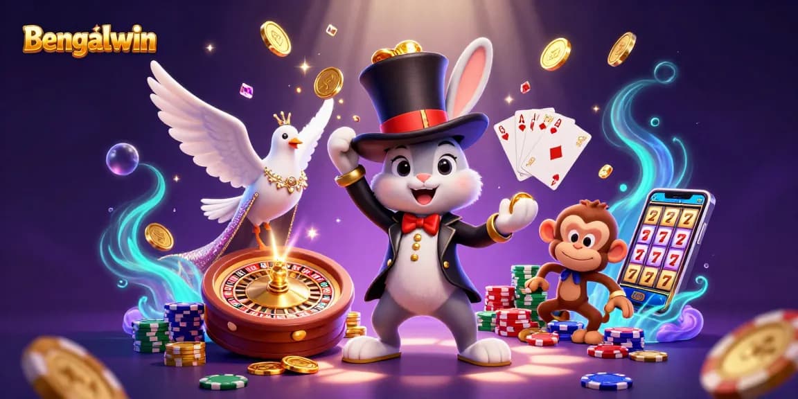 Bengalwin invites players to experience thrilling casino action with magical characters and vibrant game elements.