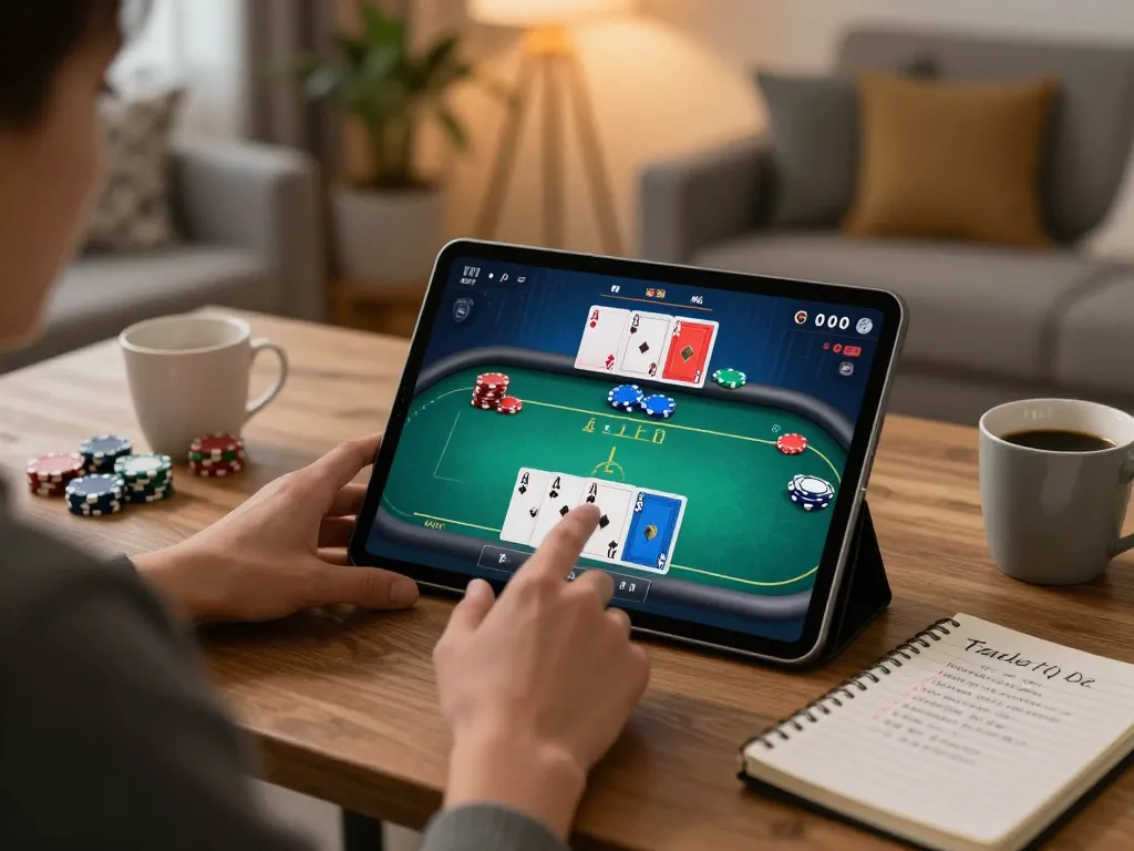 Engage in responsible gaming strategies with Fokus777 during online poker sessions.