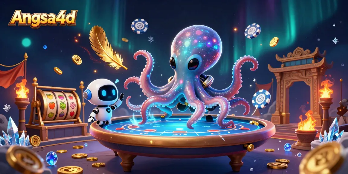 Explore engaging gameplay with angsa4d’s vibrant 3D alien octopus and thrilling slot action!
