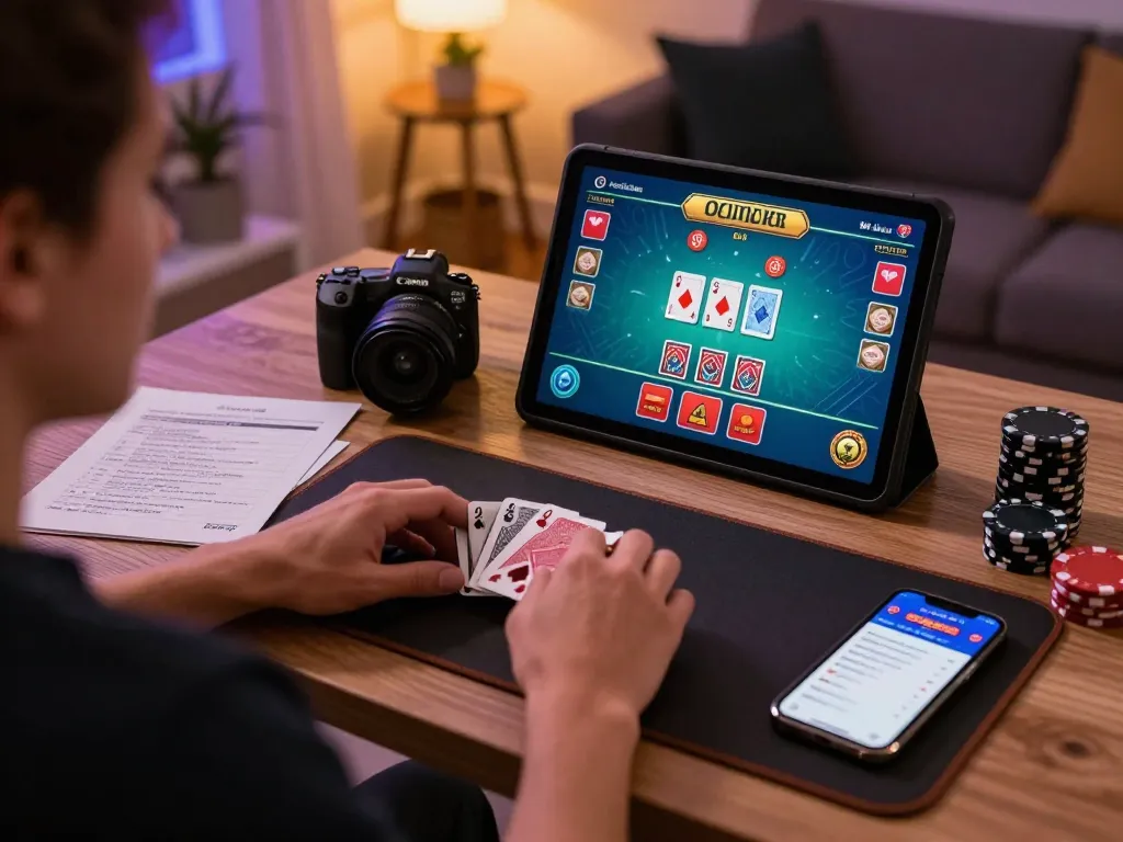 Experience thrilling gameplay at XX88 through an engaging tablet setup for live dealer blackjack