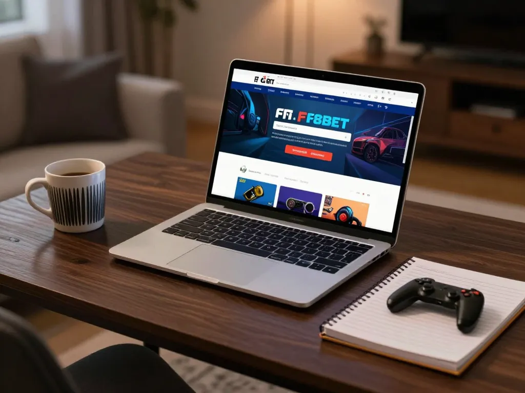 Engaging in online casino gaming on F8BET platform from a cozy home setup
