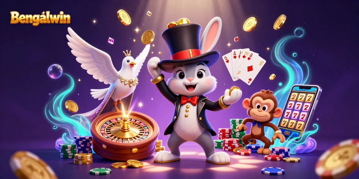 Bengalwin invites players to experience thrilling casino action with magical characters and vibrant game elements.