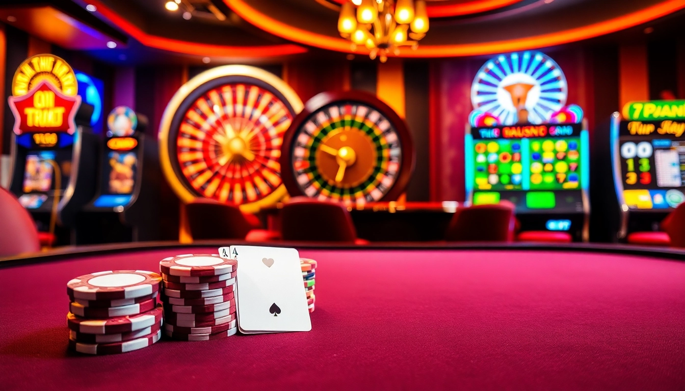 Experience the excitement of TRANG CHỦ VT88 with vibrant casino elements and intricate gaming details.