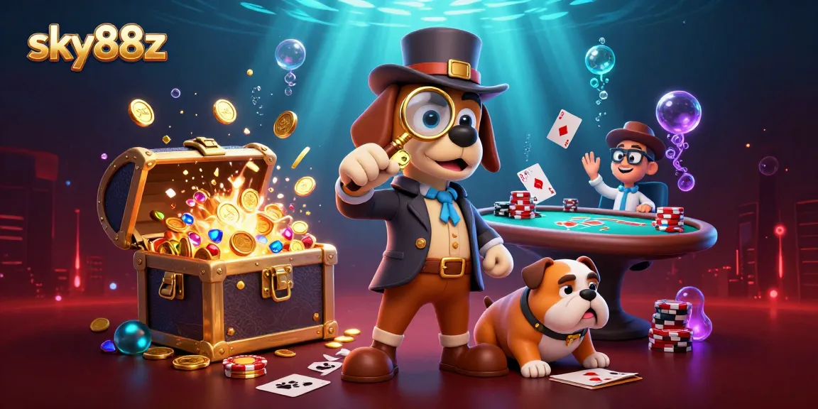 Place your bets at sky88z with vibrant poker action and treasure-hunting excitement.