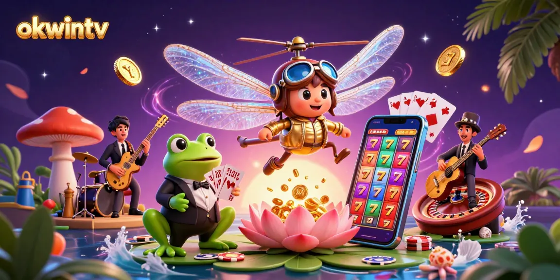 Join the excitement of okwintv's live betting with vibrant characters, dynamic gaming elements, and thrilling energy.