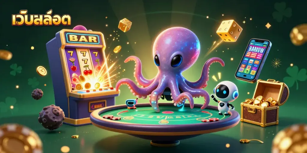 เล่นสนุกกับเว็บสล็อต ผ่านเกมสล็อตออนไลน์ที่มีกราฟิกสุดล้ำ