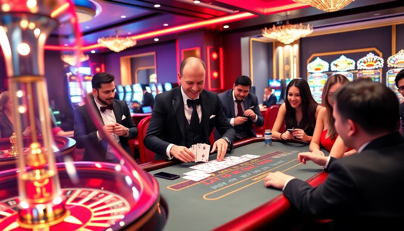 Gambling excitement at XX88 casino table with players engaged in strategy.