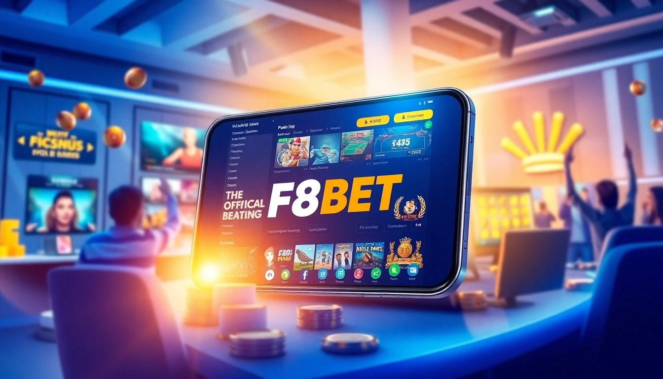 Experience F8BET's dynamic online platform featuring exciting gaming options.