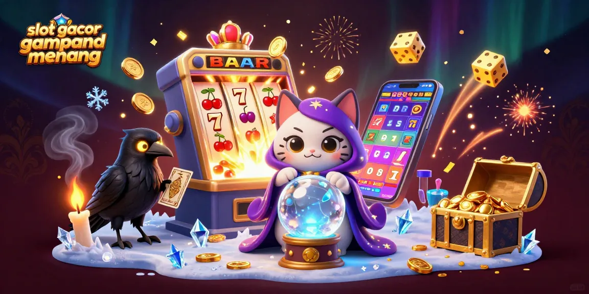 Experience slot gacor gampang menang with an explosive jackpot scene featuring vibrant characters and dynamic game elements.
